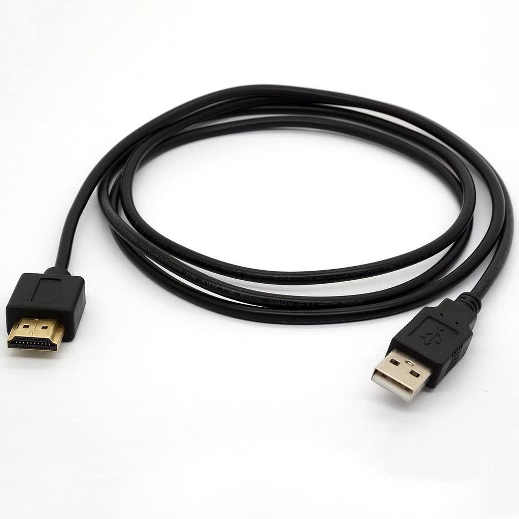CABLE HDMI-USB 2.0 1,5MTS