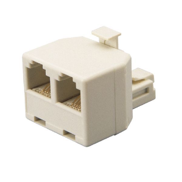 ADAPTADOR DOBLE RJ11 LINEA TELEF