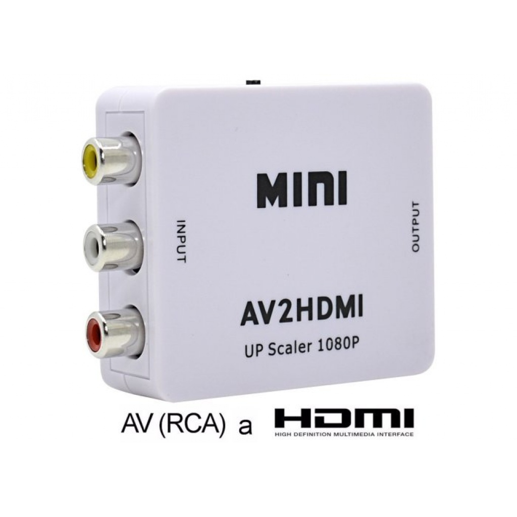 ADAPTADOR CONVERSOR DE HDMI A RCA