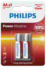 PILA ALCALINA AA BLISTER X 2 UNIDADES